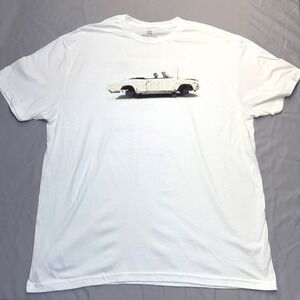 Bryan Adams So Happy It Hurts 2022 Tour Shirt Mens XL White Graphic Concert Tee